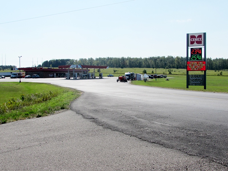 intersection of highway 2 and highway 71